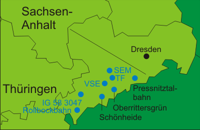 Sachsen - Chemnitz und Zwickau