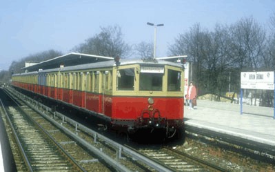 Historische S-Bahn Berlin 3662