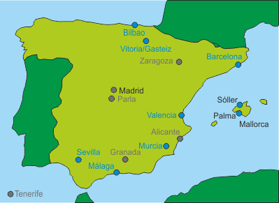 Straßenbahnbetriebe in Spanien
