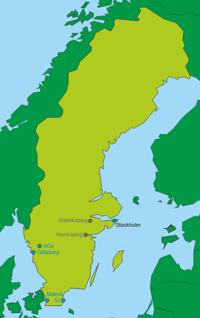 Museumsbahnen in Schweden
